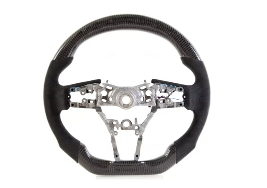 LED Smart Carbon Fiber Steering Wheel Compatible With 2020 Mazda 3 Axela CX3